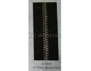 #5 Silver square-teeth - ZC5009